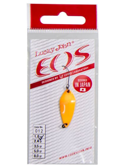Блесна колеблющаяся Lucky John EOS длин.25мм/01.8г 012
