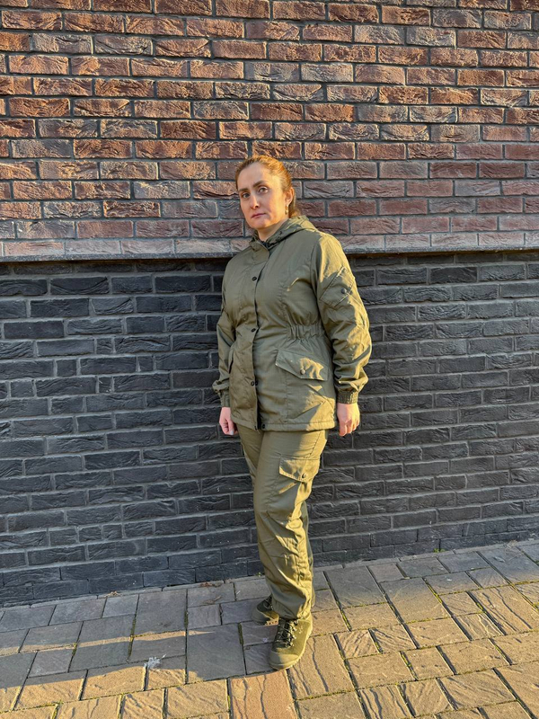 Женская горка валькирия /олива/ осень-зима