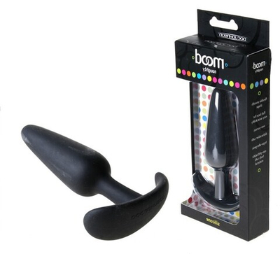 Анальная пробка для ношения Mood Naughty (средняя) (Цвет: черный)