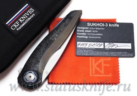 Нож CKF SUKHOI 3 Dominance, 2019 Антон Малышев
