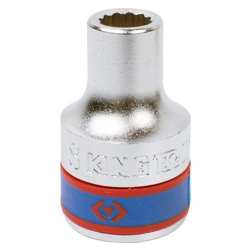 KING TONY (433008M) Головка торцевая стандартная двенадцатигранная 1/2", 8 мм