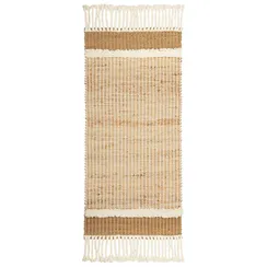 Ковер из джута и шерсти Mumbai из коллекции Ethnic, 70x160см