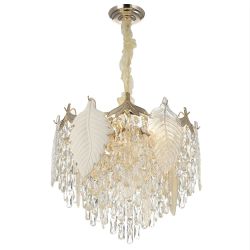 Citilux Darby CL309252 Люстра хрустальная подвесная Золото