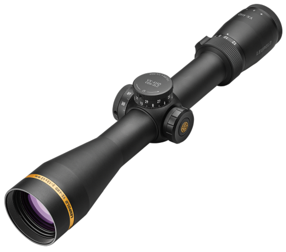 Прицел Leupold VX-6HD 2-12x42 CDS-ZL2, подсветка MST, FireDot Duplex, 30мм, датч.горизонта, алюм.flip-back, матов., 476г