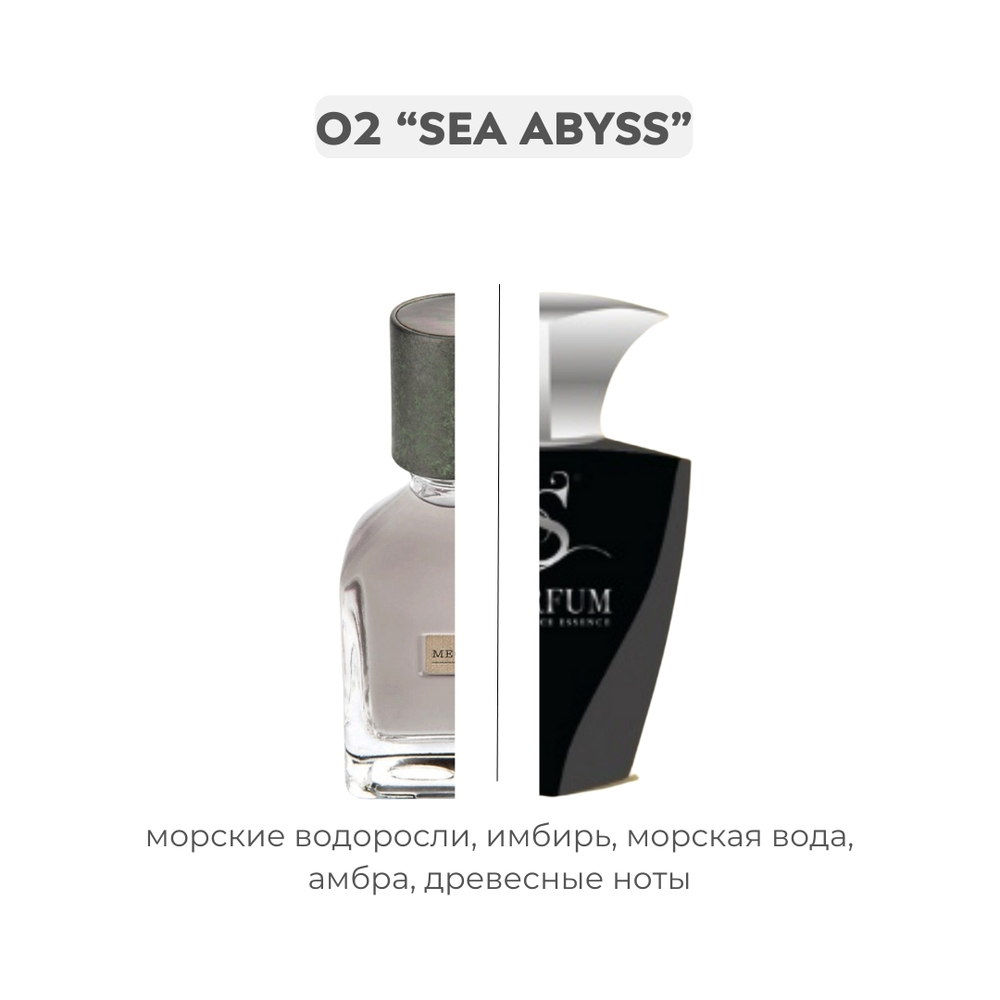O2 SEA ABYSS по мотивам Megamare Orto Parisi , парфюмерная вода