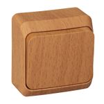 Schneider Electric ЭТЮД Сосна Переключатель 1-клавишный открытая установка BA10-004D