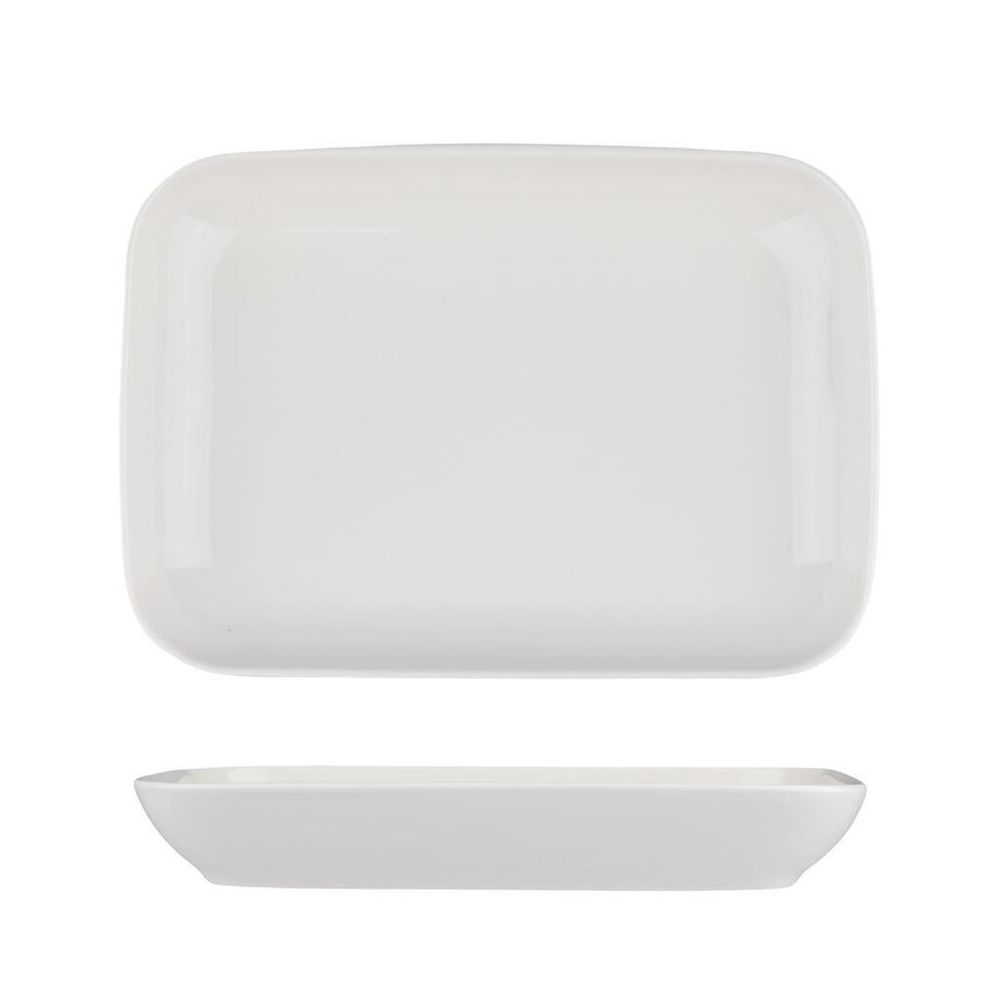 Блюдо прямоугольное 24,7*18 см h3,5 см 750 мл без борта Fine Plus Noble [3]