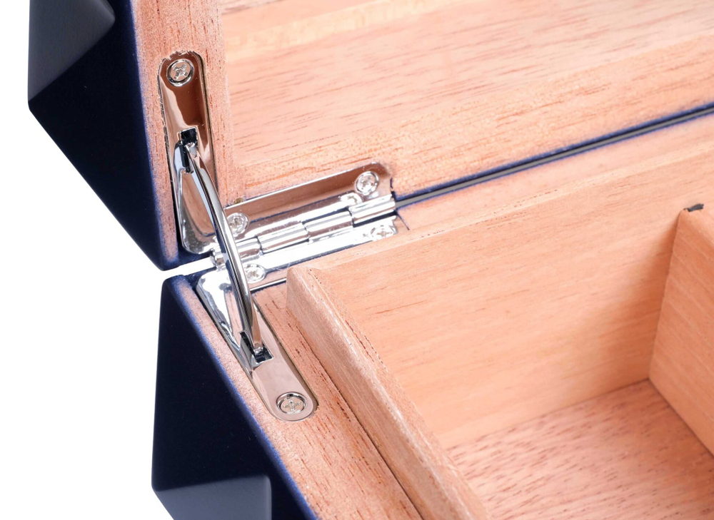 Хьюмидор Colibri Quasar на 40 сигар, Синий лак Navy