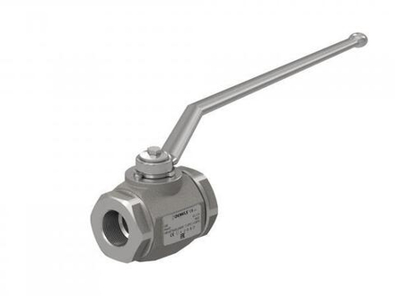 Кран 2-х ходовой шаровый BSP 2" DN40 P=420 (круглая форма)