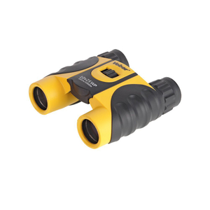 Бинокль Veber 10x25 WP черный-желтый