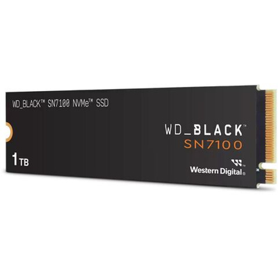 Твердотельный накопитель 1TB WD Black SN7100, M.2 2280, PCI-E 3x4, [R/W - 7250/6900 MB/s] TBW600