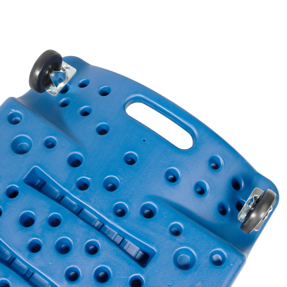 OPT-40130B Лежак ремонтный, подкатной, пластиковый, синий