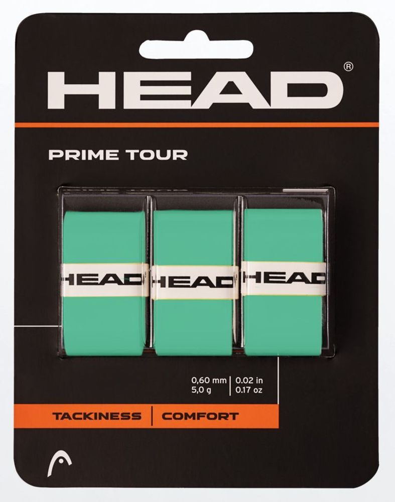 Теннисные намотки Head Prime Tour 3P - mint