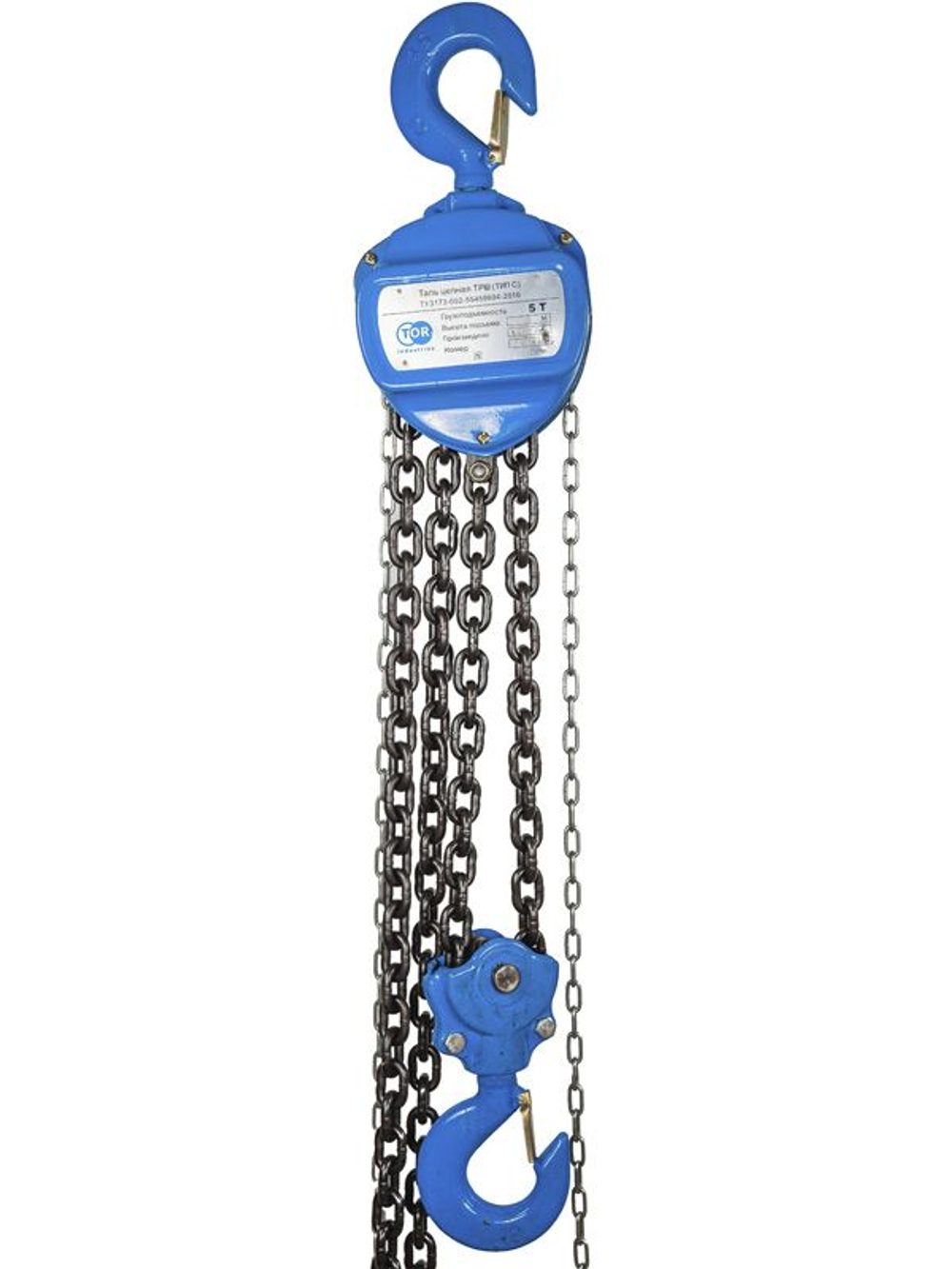 Таль ручная шестеренная TOR ТРШ C PRO 5ТХ18М