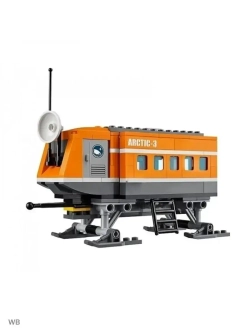 Конструктор Сити Передвижная арктическая станция 374 детали