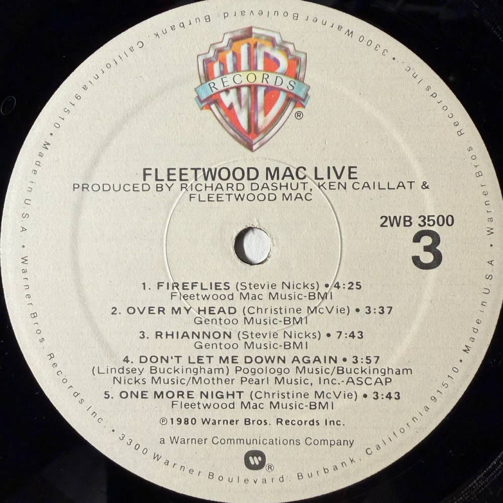 Fleetwood Mac ‎– Fleetwood Mac Live 2LP (США 1980г.) Т