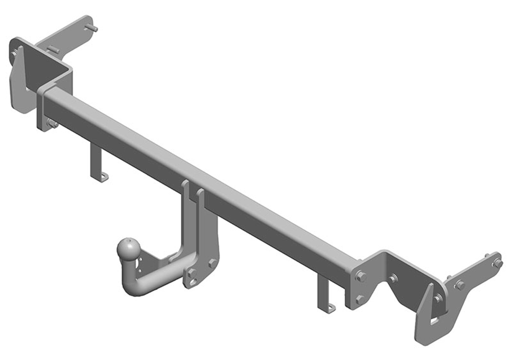 Фаркоп для Kia Cerato 2013-2018 Тип шара: A. Нагрузки: 750/50 кг, KI 25