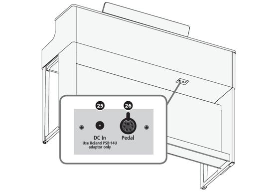 Цифровое пианино Roland HP-704 LA