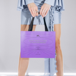 Пакет подарочный фольгированный, размер L