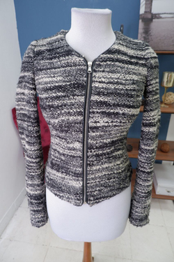 Жакет Massimo Dutti теплый с шерстью 40 размер