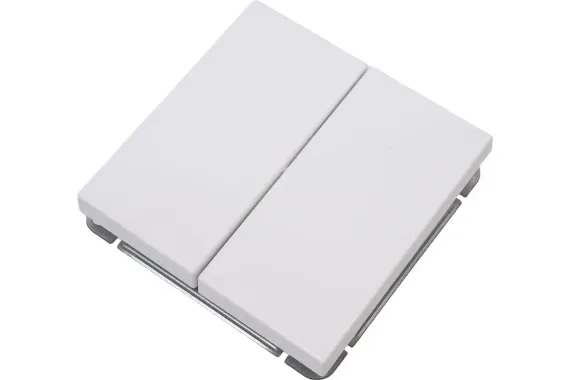 Выключатель Systeme Electric ARTGALLERY 2 клавиши белый 39391