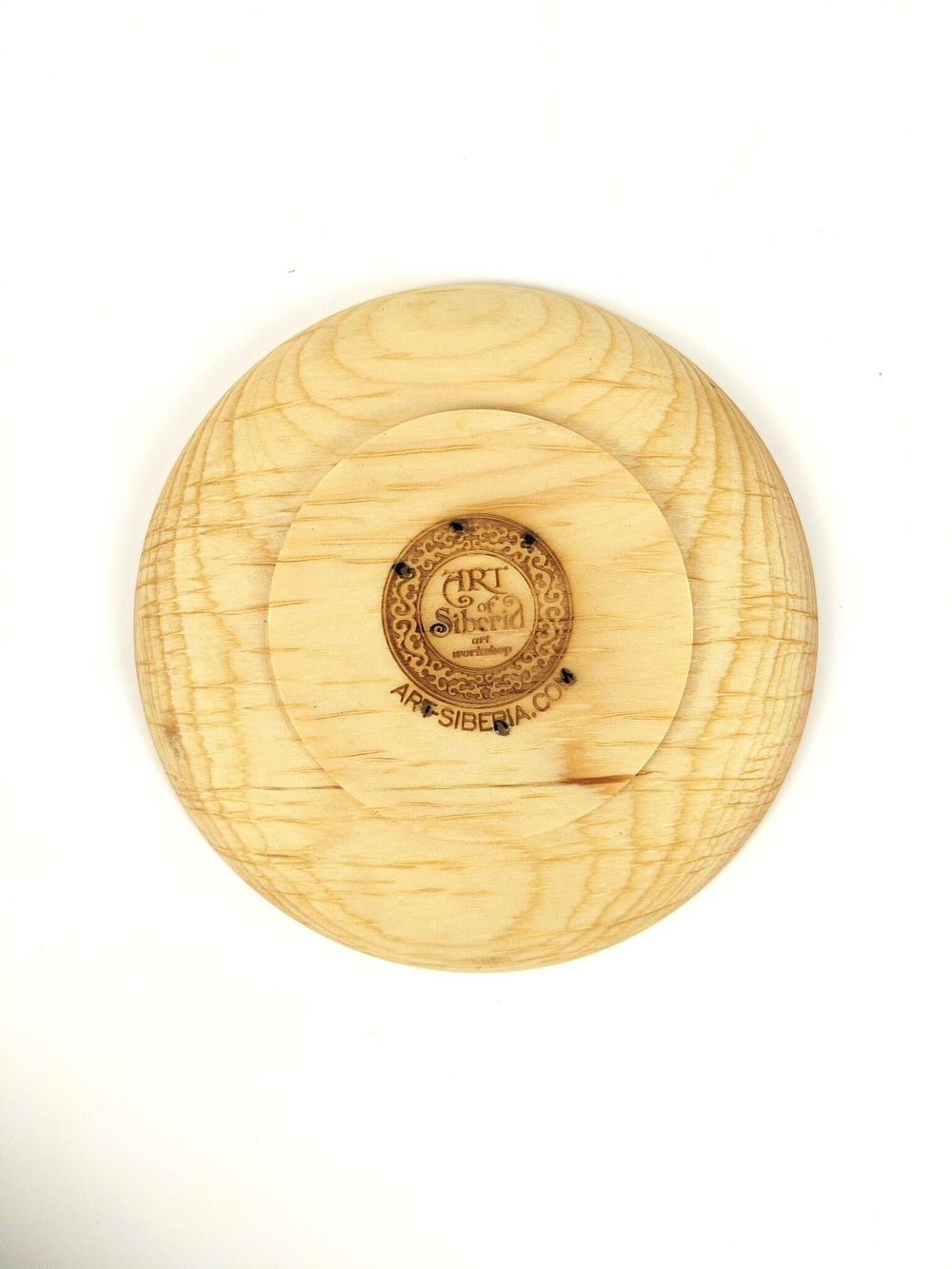 Тарелка деревянная мотивационная "Сегодня твой день"