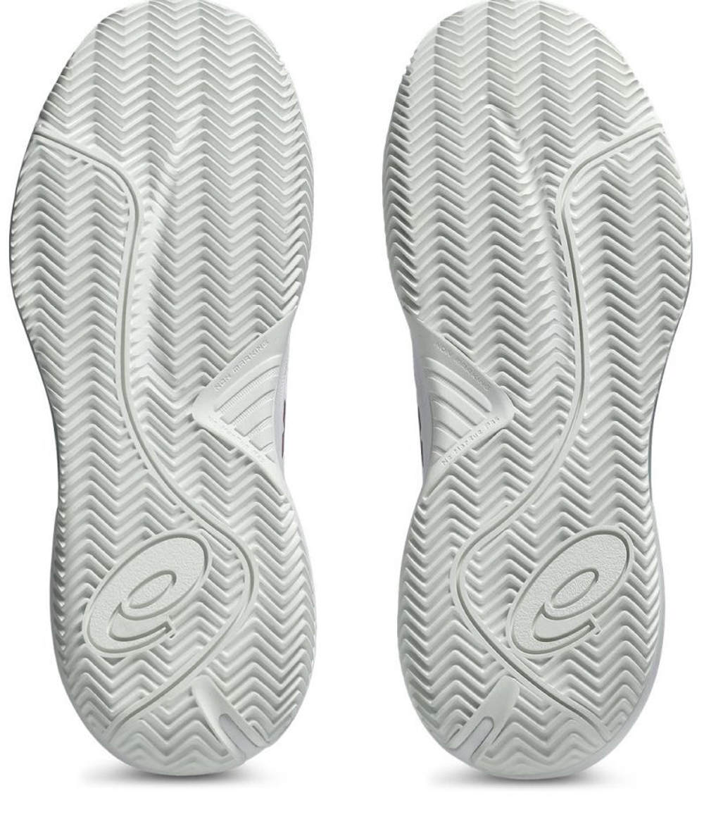 Мужские кроссовки теннисные Asics Gel-Challenger 15 Clay - white/digital sakura