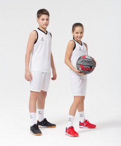 Шорты баскетбольные Camp Basic, белый, детский