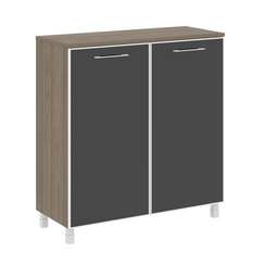 Yalta Шкаф квадратный LT.SD-1.4 R black Вяз Благородный/Стекло Black 1098*452*1168