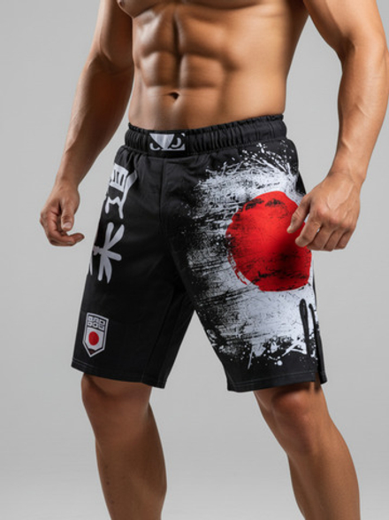 Шорты спортивные тренировочные Bad Boy World Judo черный