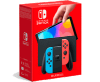 Nintendo Switch OLED  Красный\Синий  (64Gb) NeW