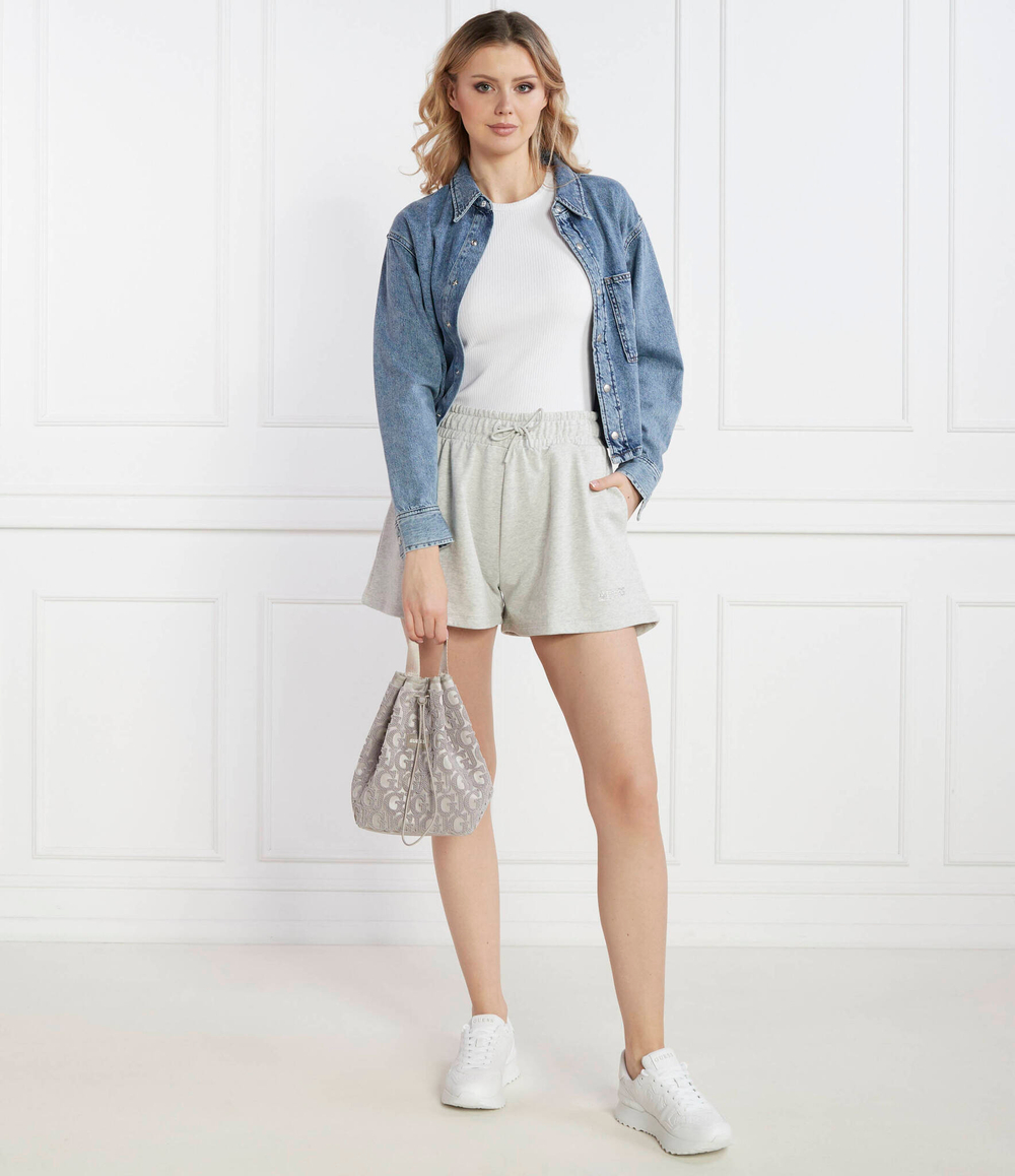 Шорты GUESS ACTIVE - серый(V4RD04 KC5O0)