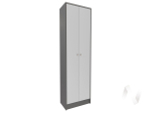 Шкаф ЯПШ-1 Прихожая Ямайка (графит серый/серый камень)