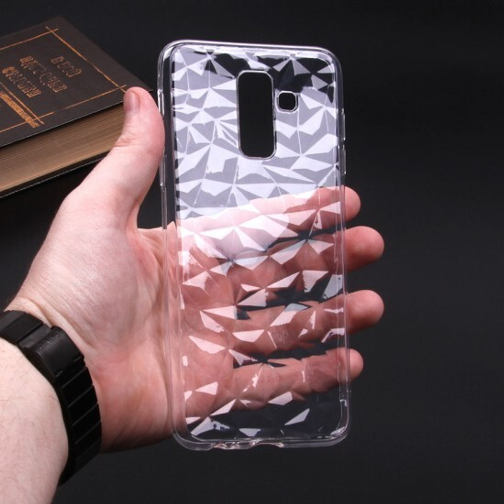 Силиконовый чехол Diamond для Samsung Galaxy J8 (2018), 010635