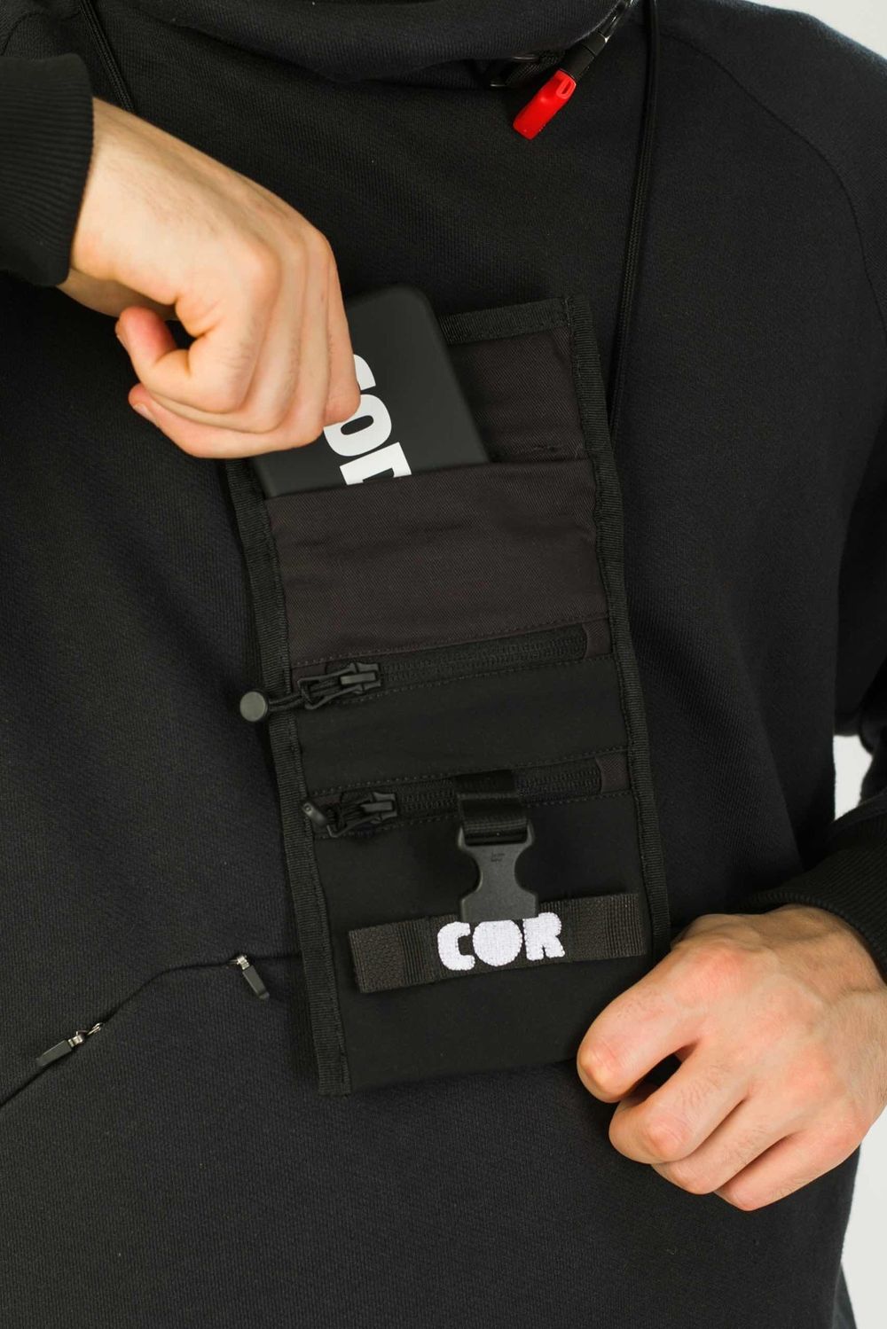 Кошелёк COR Wall Черный