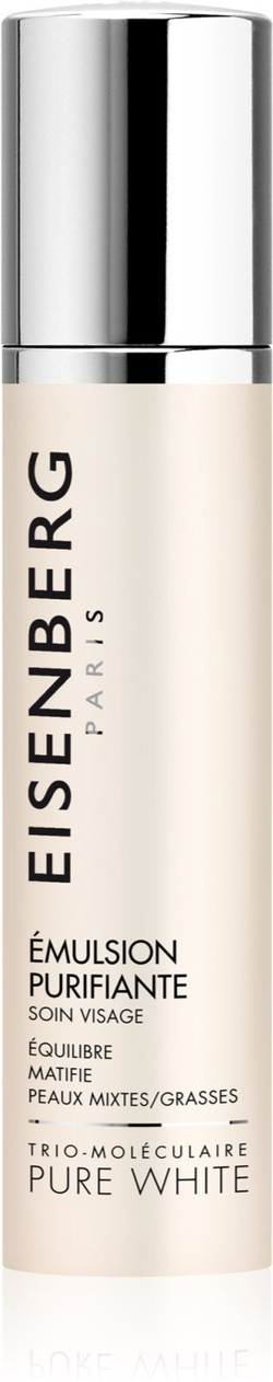 Eisenberg Pure White Émulsion Purifiante - матирующая эмульсия против обесцвечивания кожи /   50  ml  / GTIN 3259550503302