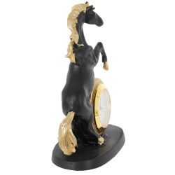 GAEM Фигурка декоративная "Лошадь" с часами (LR41x1), L9 W5 H12 см
