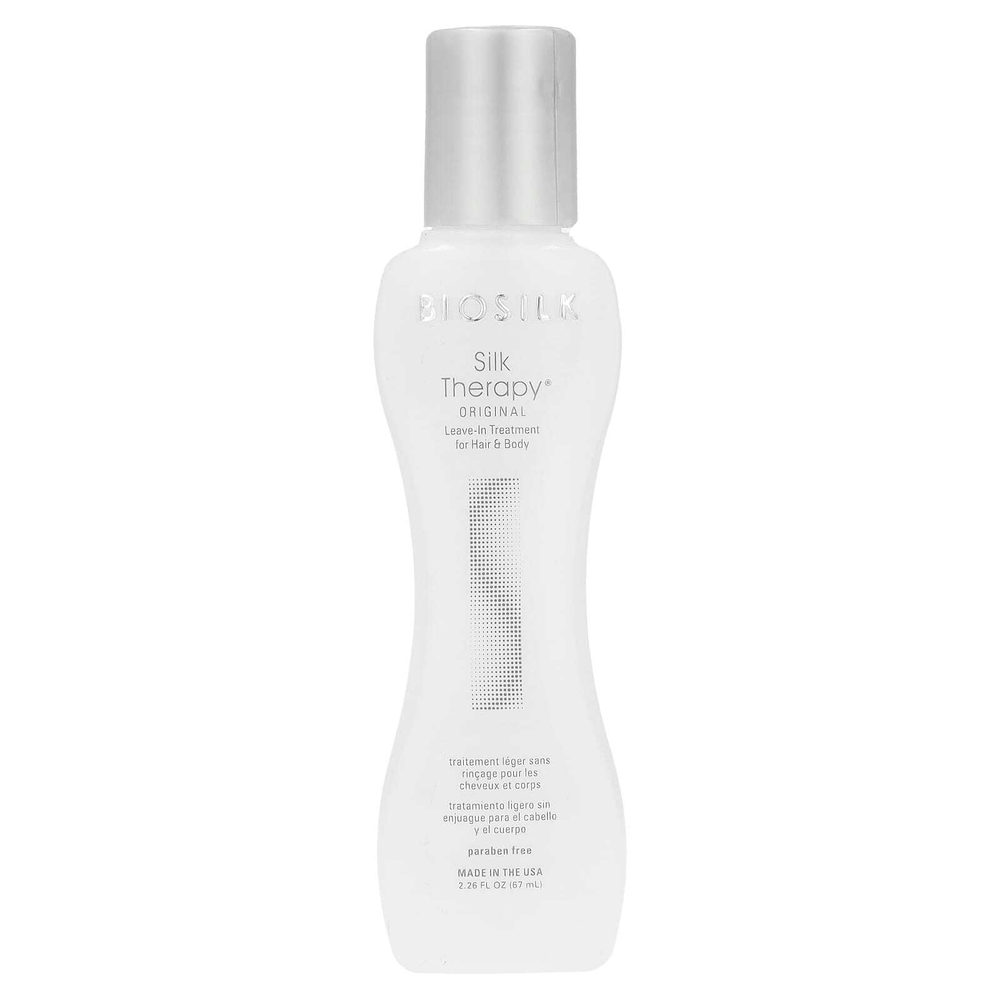 Biosilk, Silk Therapy®, оригинальное несмываемое средство, для волос и тела, 67 мл (2,26 жидк. унц.)