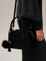 Замшевая сумка DBR 31348 черный