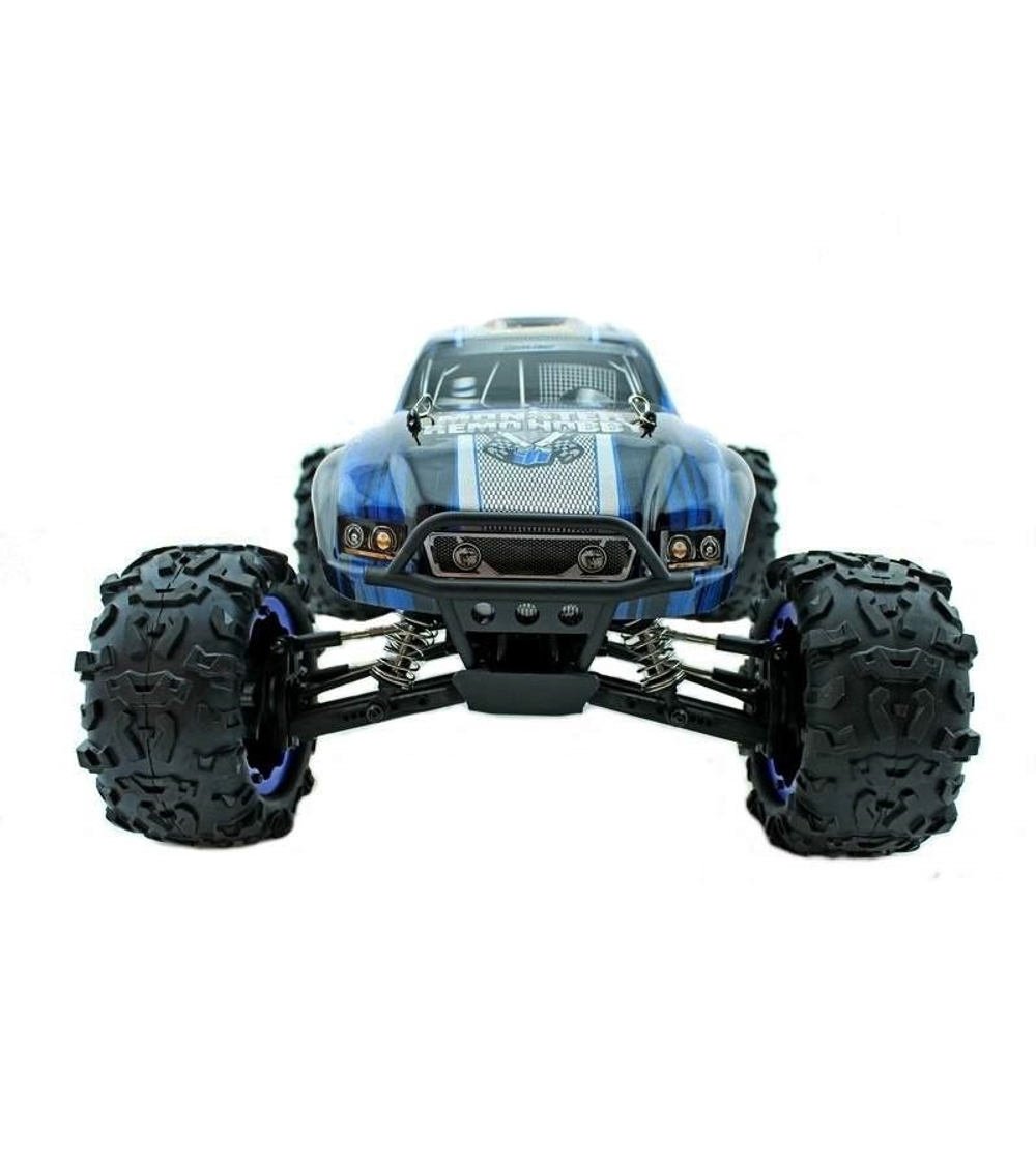 Радиоуправляемый монстр Remo Hobby Dinosaurs Master TWINS MOTOR UPGRADE (синий) 4WD 2.4G 1/8 RTR