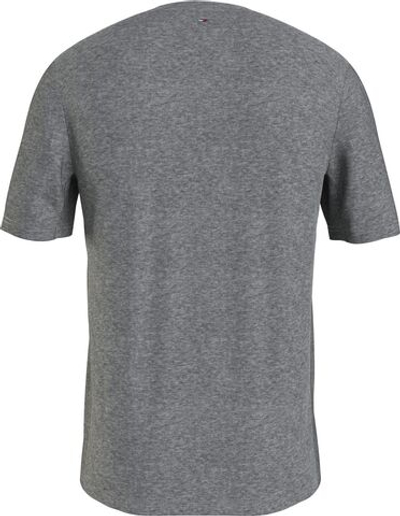 Футболка мужская теннисная Tommy Hilfiger Essentials Big Logo SS Tee - medium grey heather