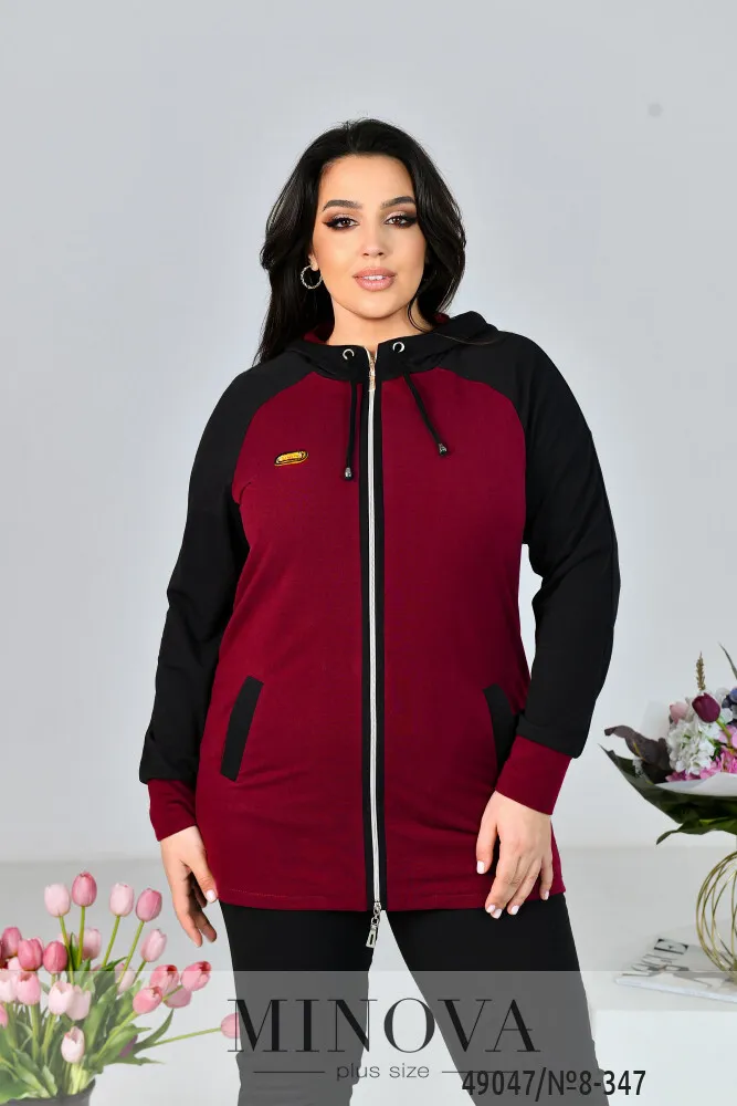 Костюм 8-347-марсала Minova