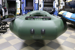 Лодка пвх муссон h-270 нд тр (цвет: зелёный)
