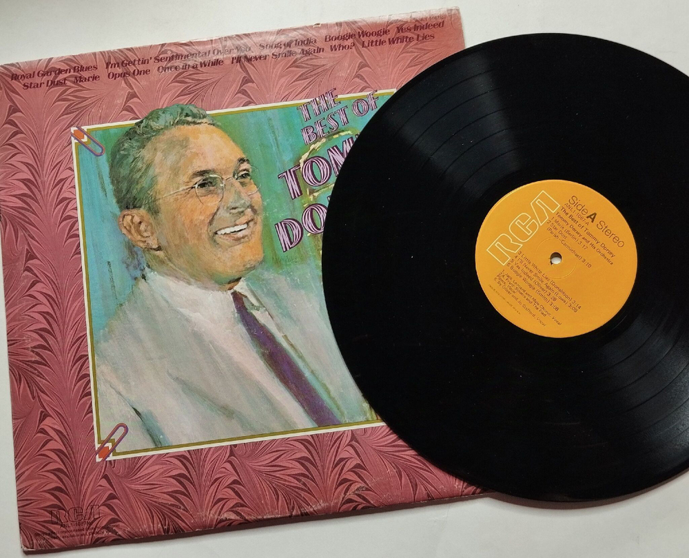 Винтажная виниловая пластинка LP The Best Of Tommy Dorsey (USA 1975)