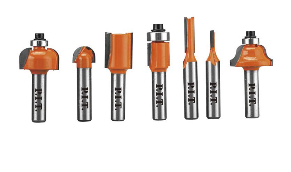 Набор фрез по дереву 15шт хвостовик 8мм (ACTW09-015X) P.I.T.