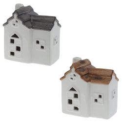 GAEM Изделие декоративное "Домик" с подсветкой (LR44x2), L10 W6 H12 см, 2в.