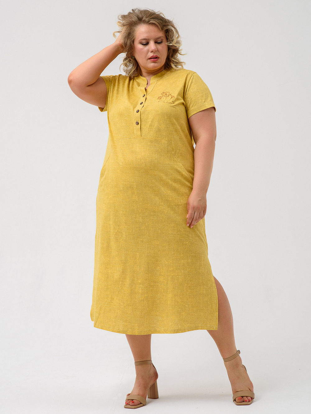 Платье женское "Лён"