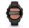 Умные часы Garmin Fenix 8, 47 мм, AMOLED, Sapphire Carbon Gray DLC Titanium with Black/Pebble Gray Silicone Band