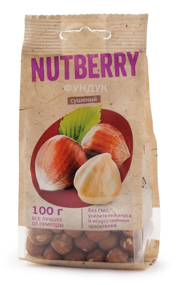 NUTBERRY Фундук сушеный 100 г