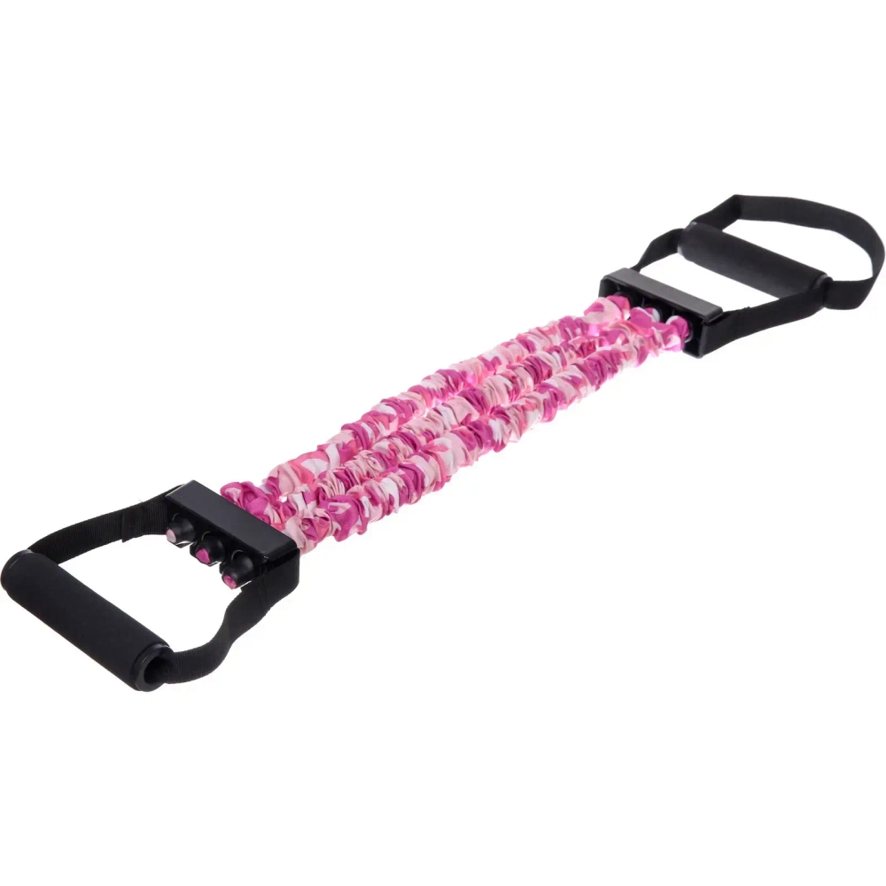 Эспандер универсальный с регулируемой нагрузкой Sportage, 15-45 кг, розовый